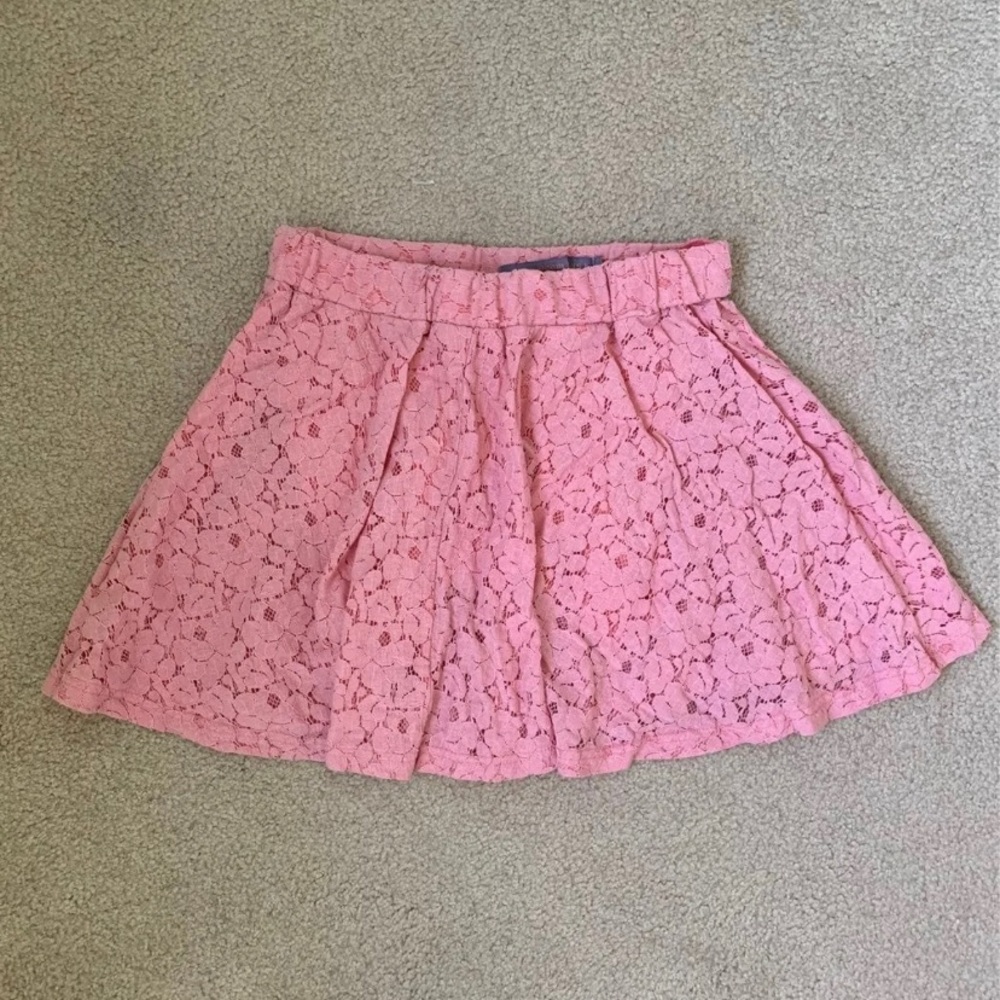 Pink Skater Skirt